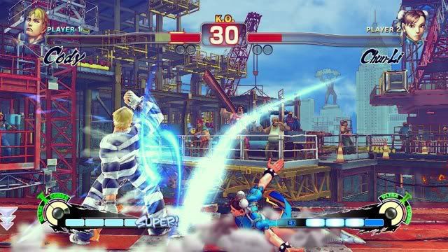 Super Street Fighter IV: New Cody Screenies