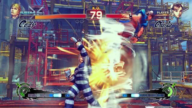 Super Street Fighter IV: New Cody Screenies