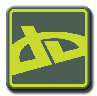 Deviantart Logo, Deviantart logo with emboss and a shadow