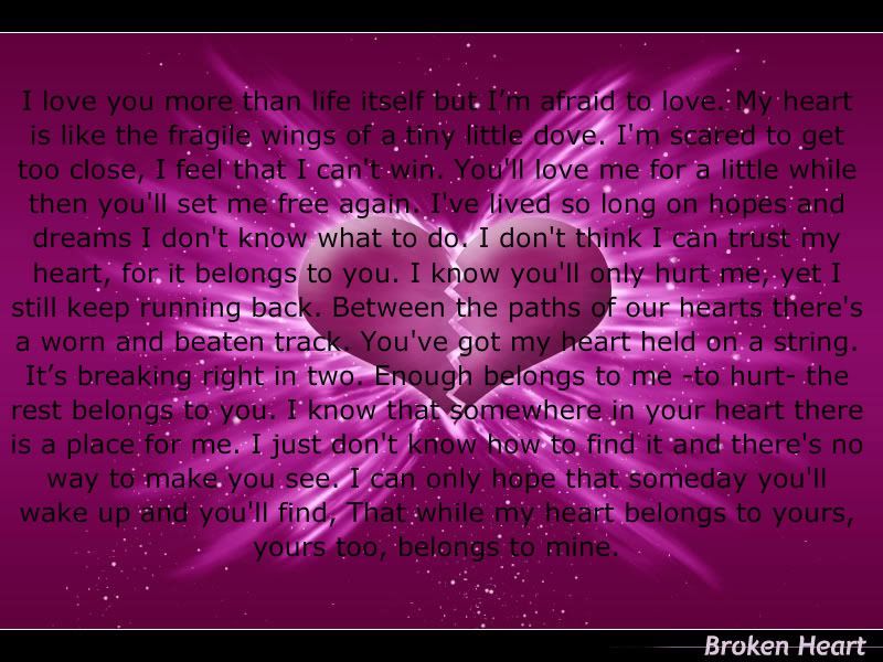 broken heart quotes and poems. roken heart quotes and poems.