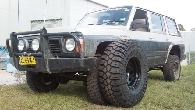 Nissan patrol with 35 inch tyres #8
