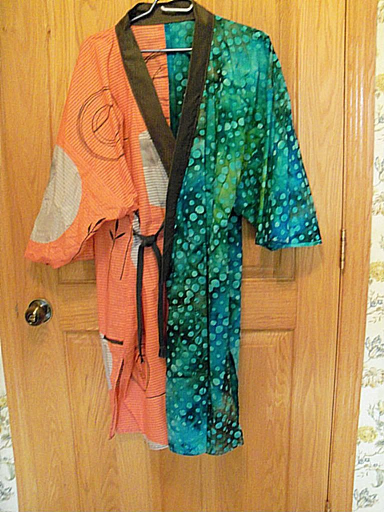 Simplicity Kimono and Tote Bag 4134 pattern review by Camerio
