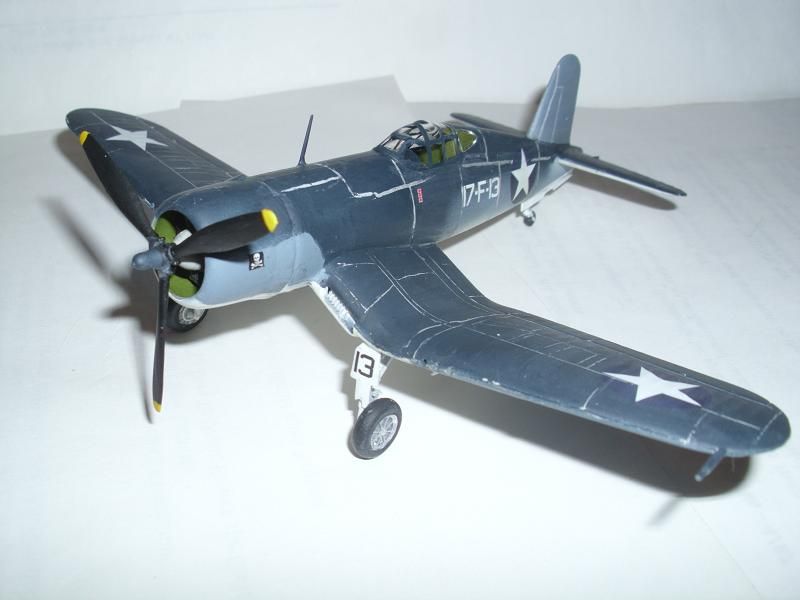 Hasegawa 1/72 F4U-1 Corsair 'Birdcage' VF 17 USS Bunkerhill August 1943 ...