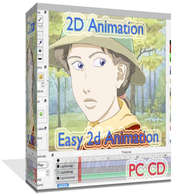 2D 3D Graphics Animation Software Create Full Cartoons ...
