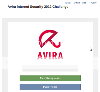 Avira Internet Security Free one year license key promotion.