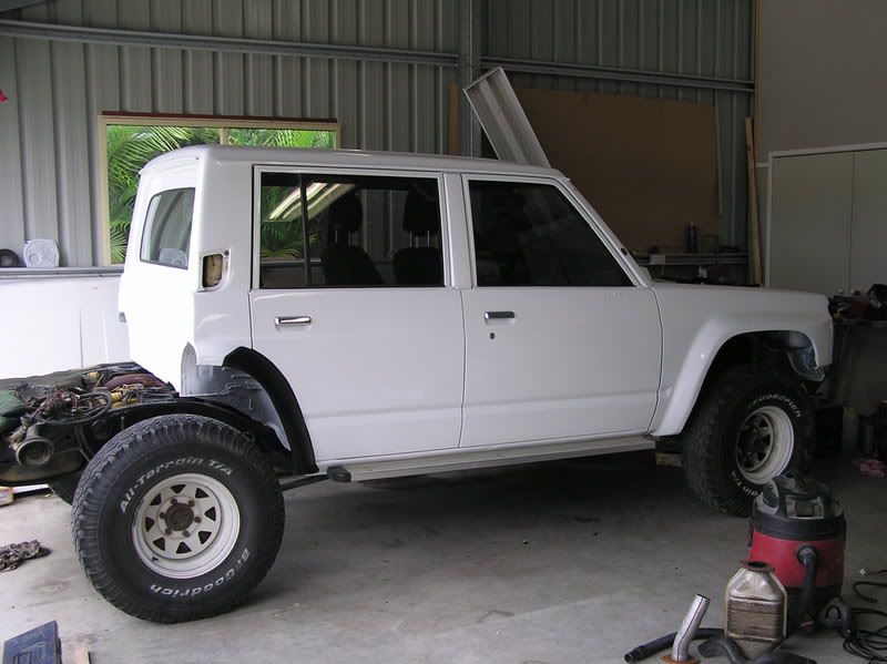 Smurf GQ 's Dualcab chop & V8 conversion - Patrol 4x4 - Nissan Patrol Forum