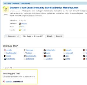 Blog This on Digg