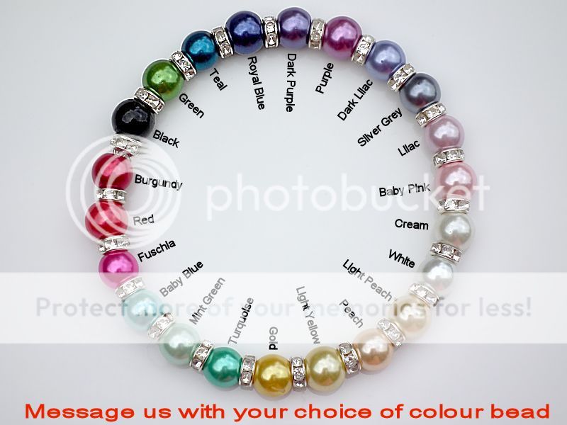 Coloured Beads Available