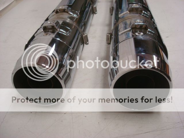   HARLEY TOURING SCREAMIN EAGLE SE SLIP ON EXHAUST MUFFLERS PIPES  