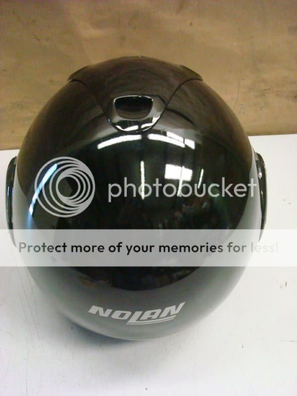 NOLAN N100E N 100 E MODULAR BLACK MOTORCYCLE HELMET SM  